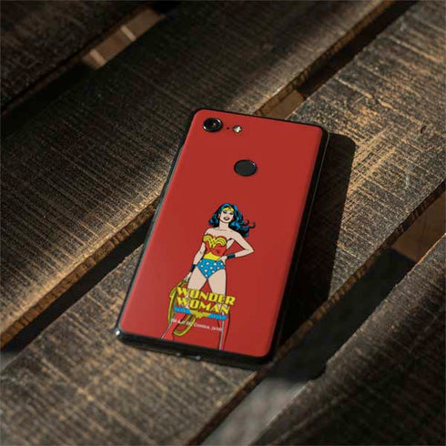 DC Comics Wonder Woman Classic Art Pose Google Pixel 3 XL Skin